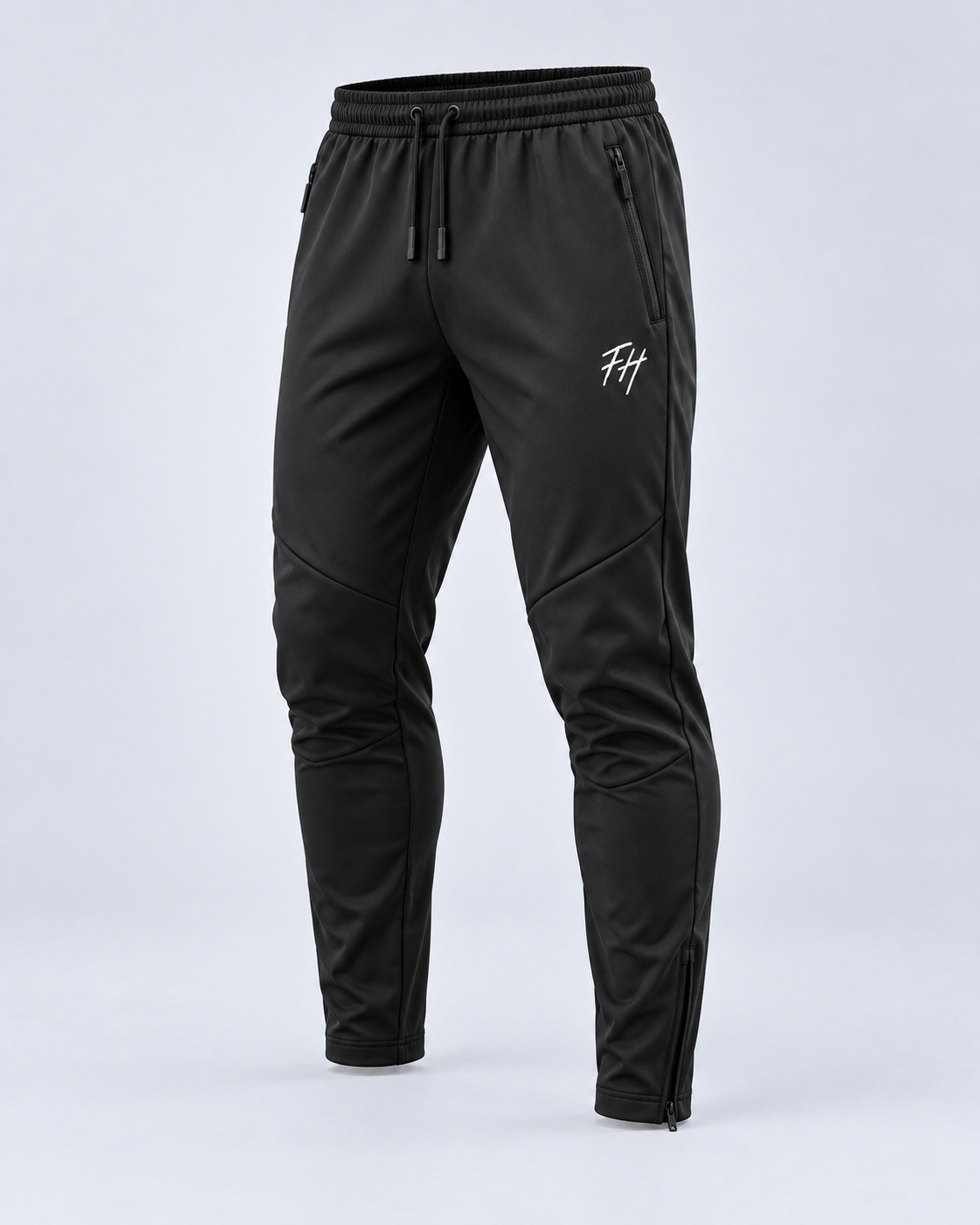 Pantalón técnico negro FH de hombre